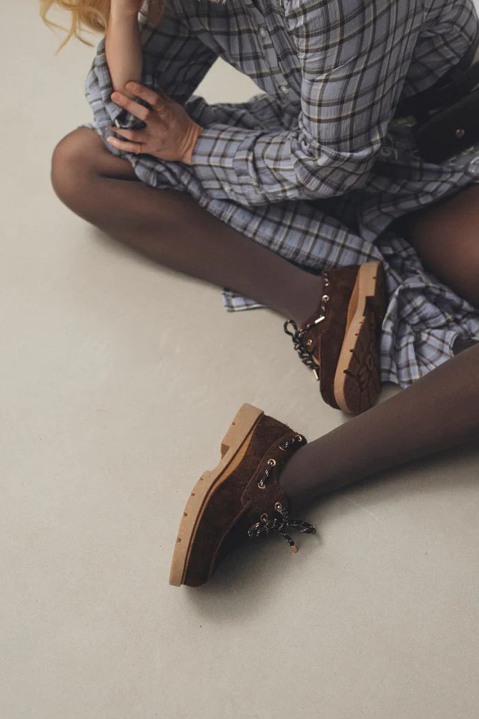 JOHANNE SUEDE CHOCOLATE - Ethic