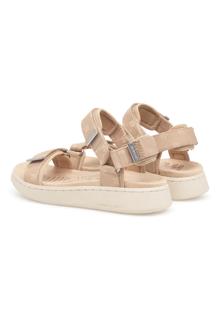 LINE WOVEN SANDALAR COFFEE CREAM - Ethic