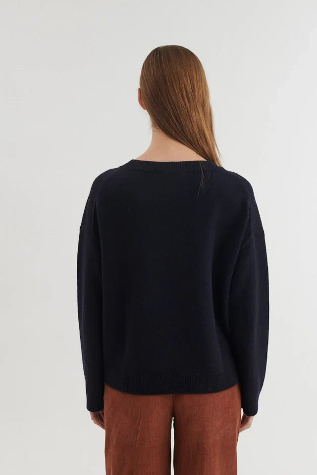 LIZ O-NECK PEYSA NAVY