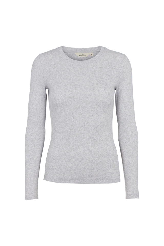 LUDMILLA BOLUR ÚR LÍFRÆNNI BÓMULL LIGHT GREY MELANGE - Ethic