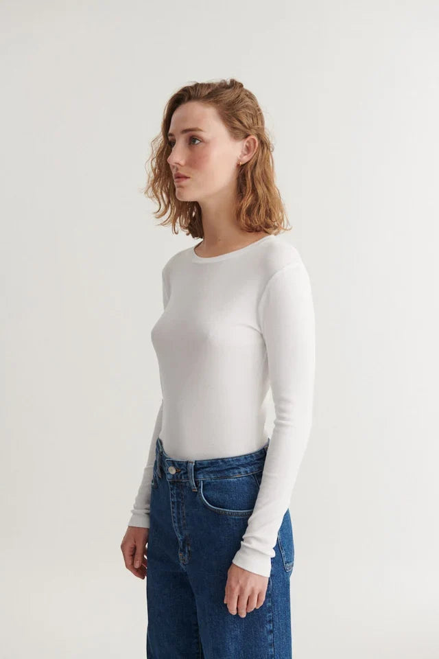 LUDMILLA BOLUR ÚR LÍFRÆNNI BÓMULL LIGHT BRIGHT WHITE - Ethic