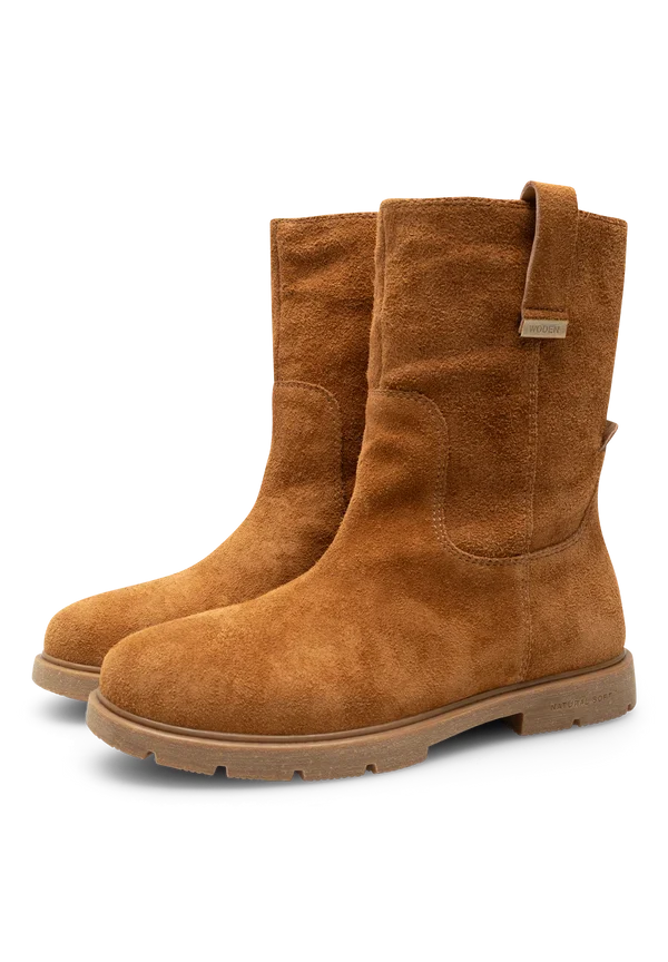 LUNA S - STÍGVÉL DARK TAN