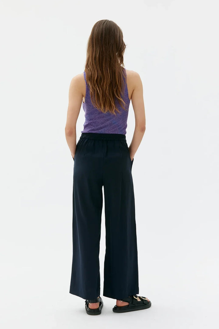 THEA FLOWY TENCEL BUXUR NAVY