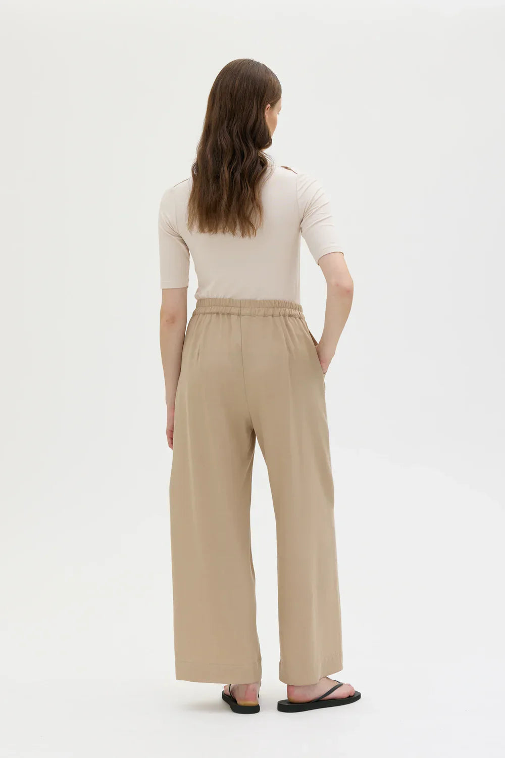 THEA WIDE TENCEL BUXUR SAND - Ethic