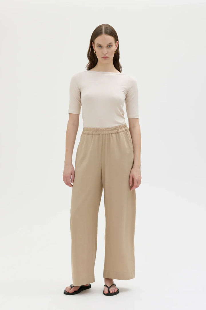THEA WIDE TENCEL BUXUR SAND - Ethic