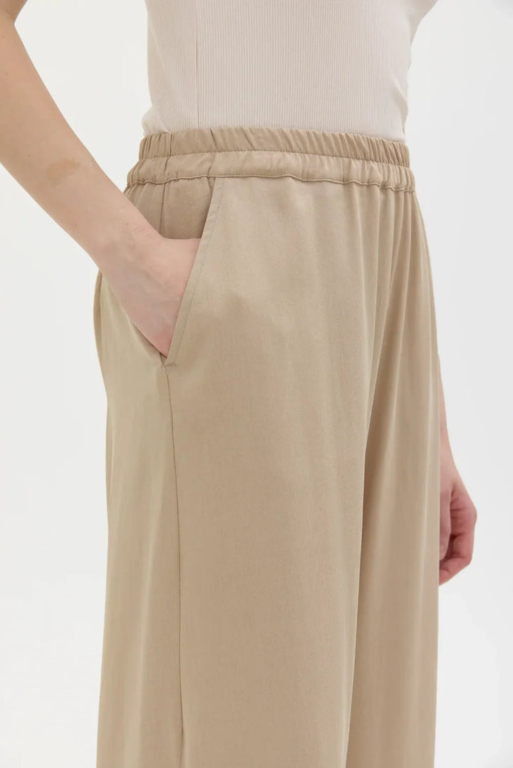 THEA WIDE TENCEL BUXUR SAND - Ethic