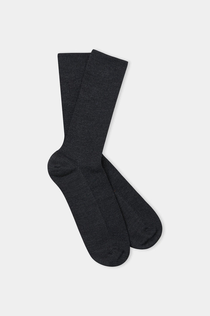 MERINO SOKKAR CHARCOAL - Ethic