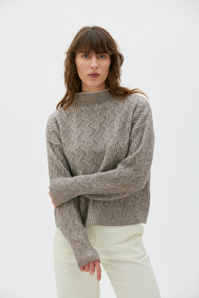 ZOYA BICOLOUR LAMBSWOOL PEYSA TAUPE BICOLOUR