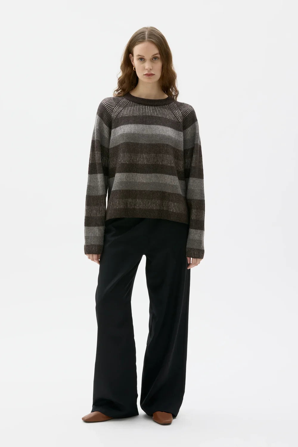 HILA MULTICOLOUR STRIPED LAMBSWOOL PEYSA