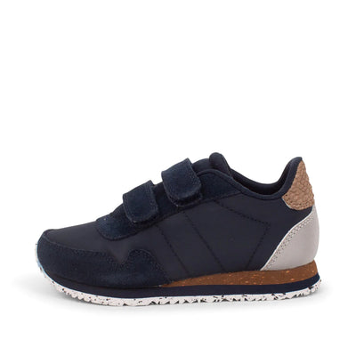 NOR SUEDE STRIGASKÓR DARK NAVY