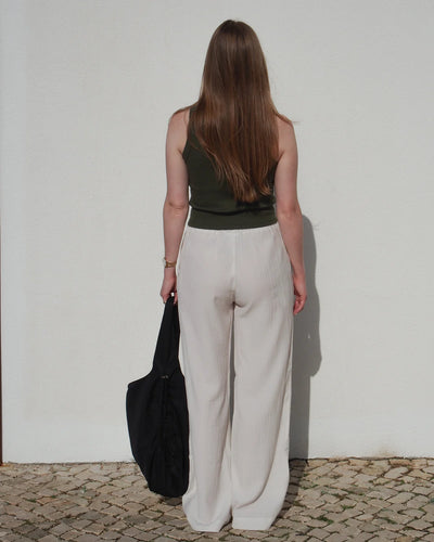 HAVA CRINCLE BUXUR OFFWHITE