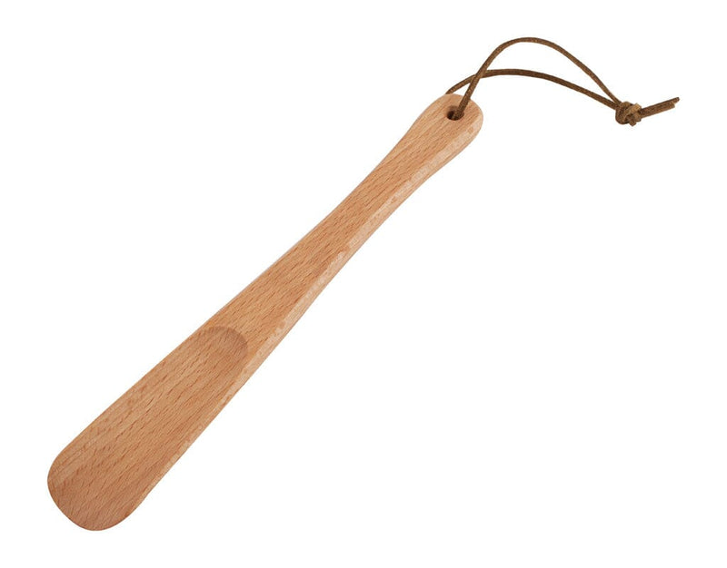 Skóhorn með leðurreim, 26,5 cm