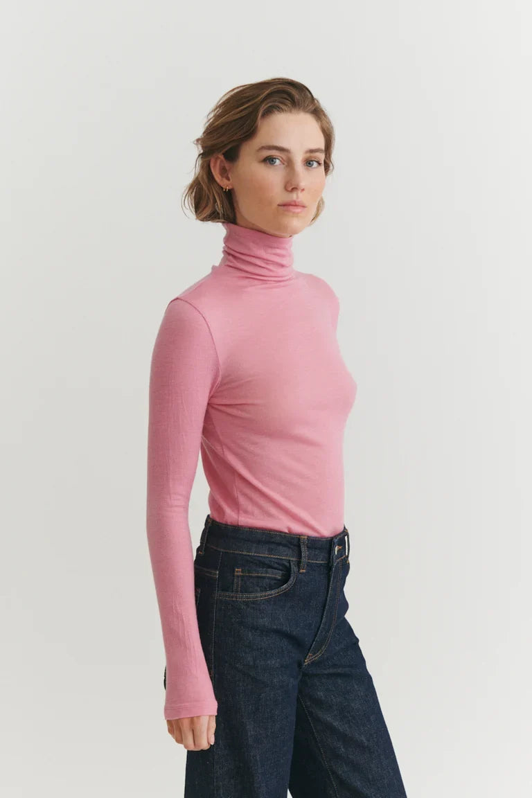 RINJA RÚLLUKRAGABOLUR ULLARBLANDA CASHMERE ROSE - Ethic