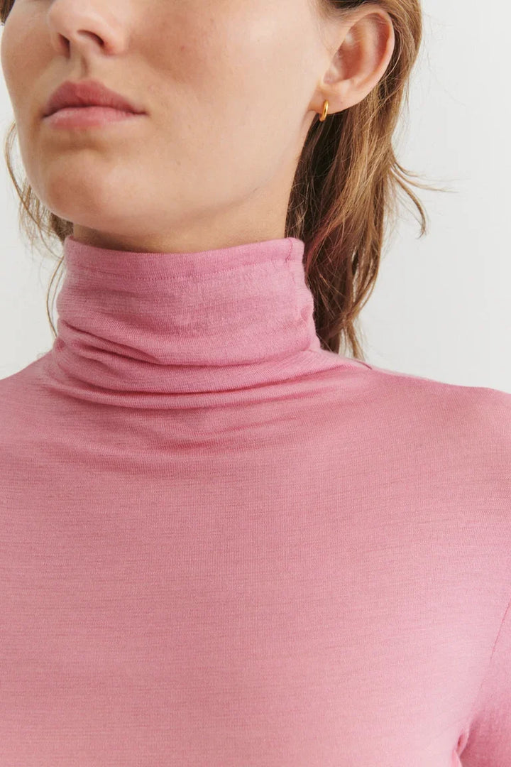 RINJA RÚLLUKRAGABOLUR ULLARBLANDA CASHMERE ROSE - Ethic