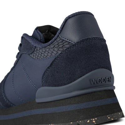 RONJA PLATEAU STRIGASKÓR DARK NAVY