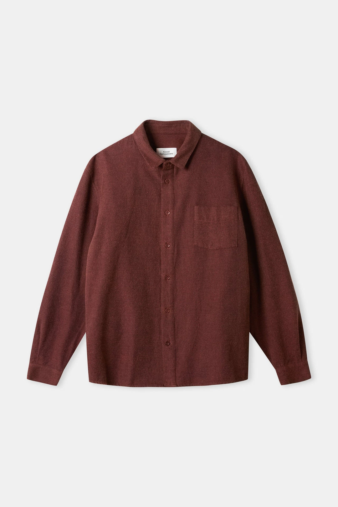 SIMON SKYRTA ÚR FLANNEL - BRICK