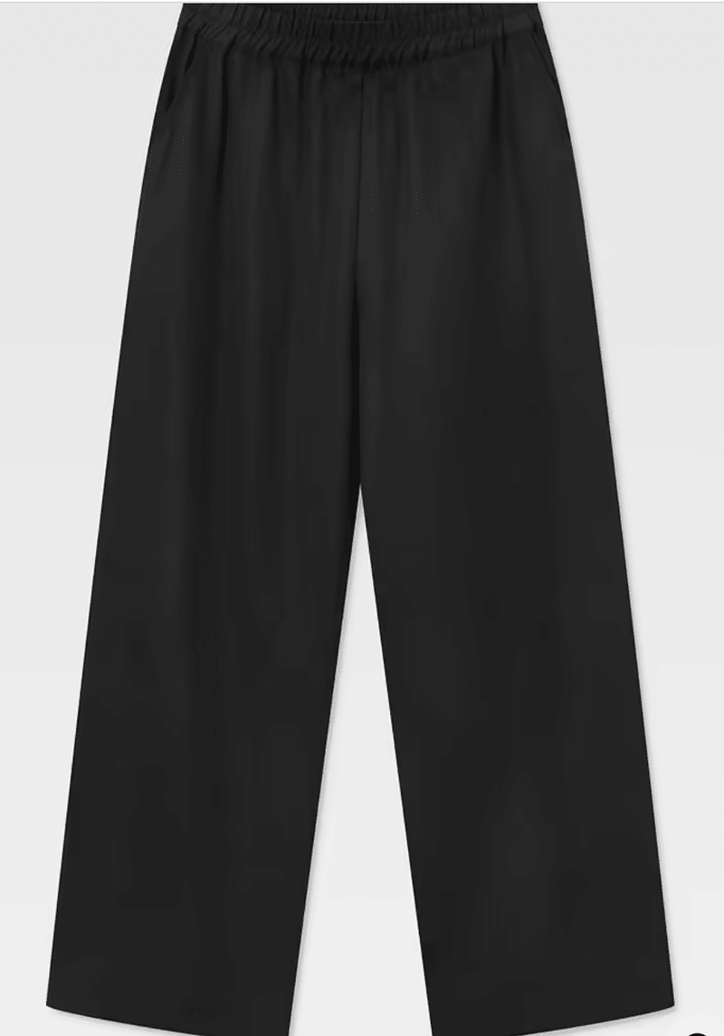 THEA FLOWY TENCEL BUXUR SVARTAR