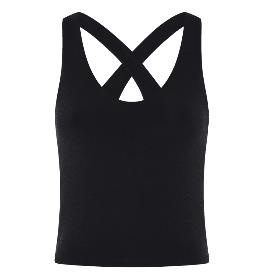 FLOAT ZOE SUPERSTRETCH TOPPUR SVARTUR - Ethic