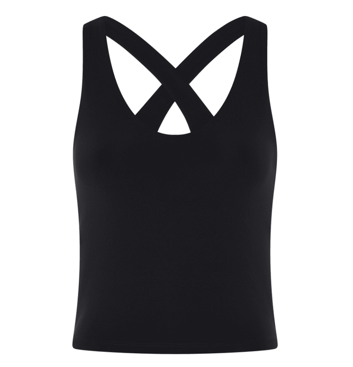 FLOAT ZOE SUPERSTRETCH TOPPUR SVARTUR - Ethic