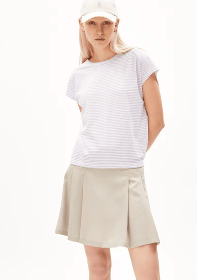ONELIAA LOVELY STRIPES BOLUR OATMILK DEEP ROSALILLY