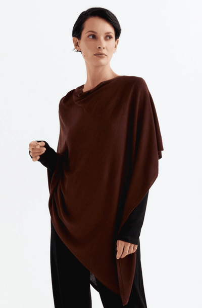 PETRINA PONCHO MOCCA