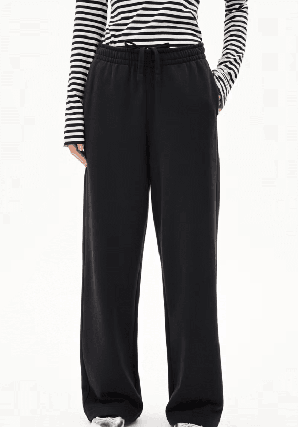 IVAARA SWEAT PANTS LÍFRÆN BÓMULL SVARTAR