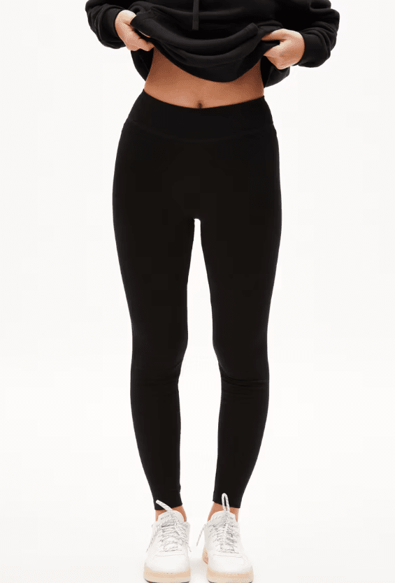 FARIBAA LEGGINGS LÍFRÆN BÓMULL SVARTAR - Ethic
