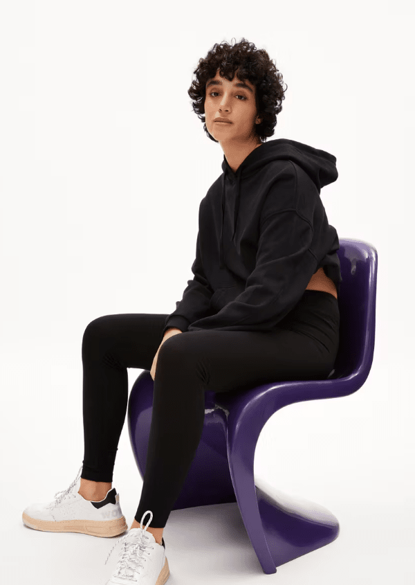 FARIBAA LEGGINGS LÍFRÆN BÓMULL SVARTAR - Ethic
