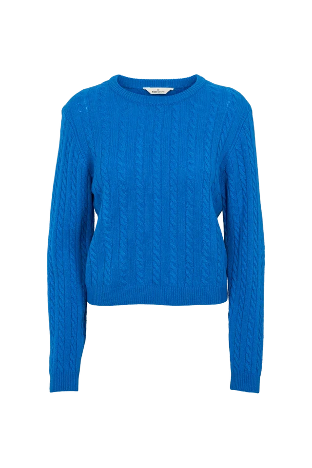 SELEM KAÐLAPEYSA O-NECK DIRECTOIRE BLUE