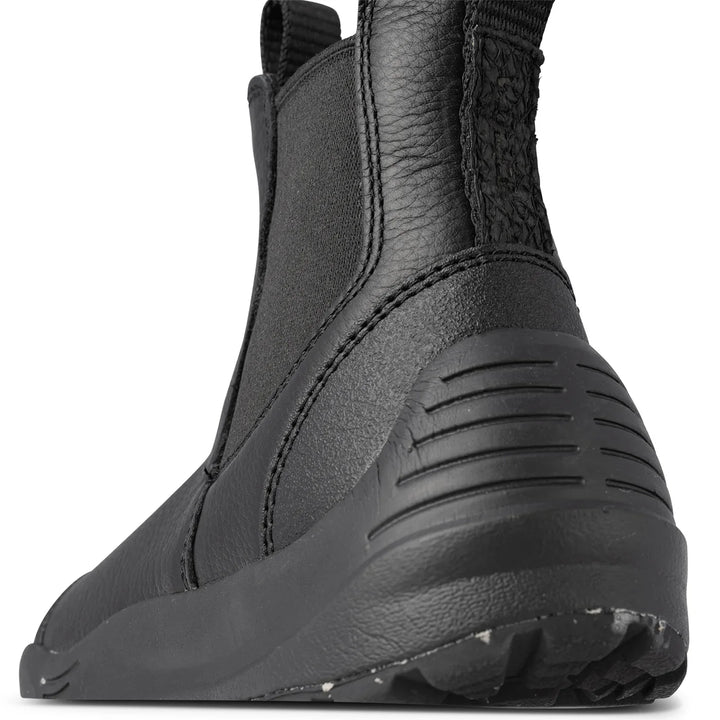 SILJA WARM LEATHER SVARTIR - Ethic