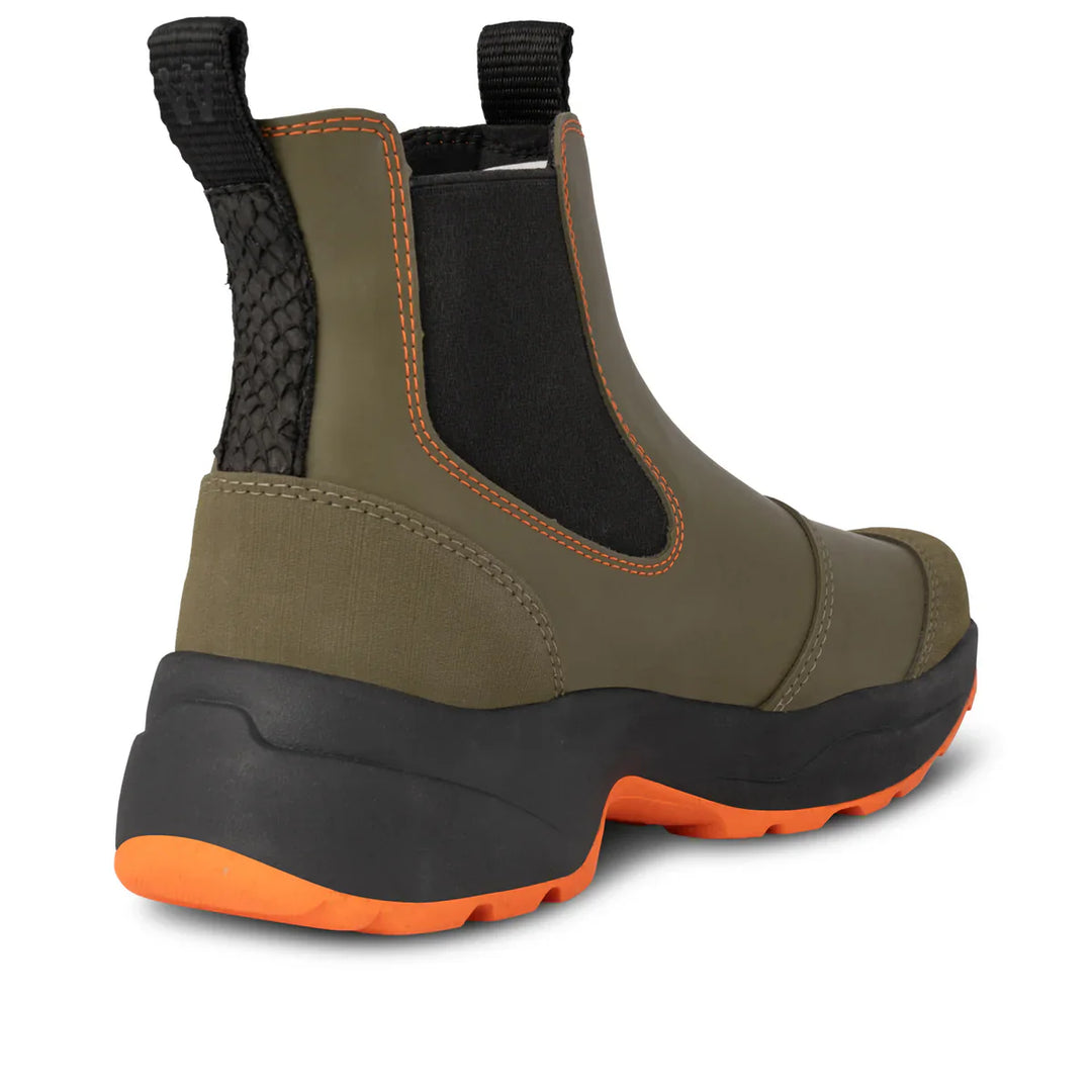 SIRI STÍGVÉL WATERPROOF DARK OLIVE - Ethic