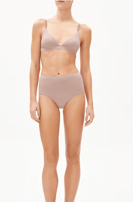 BIRTAA HIGE RISE NÆRBUXUR GREY BLUSH ÚR TENCEL/MODAL - Ethic