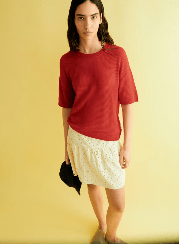 LIZAA LINO BOLUR HÖRBLANDA CORAL BLUSH