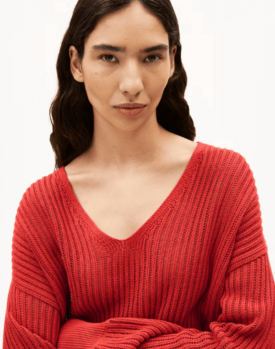 RABEAA CROCHET PEYSA HÖRBLANDA CORAL BLUSH