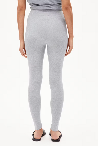FARIBAA LEGGINGS LÍFRÆN BÓMULL Silver melange