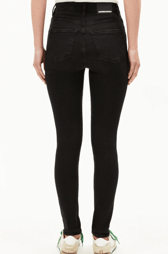 INGAA SKINNY GALLABUXUR RINSE BLACK