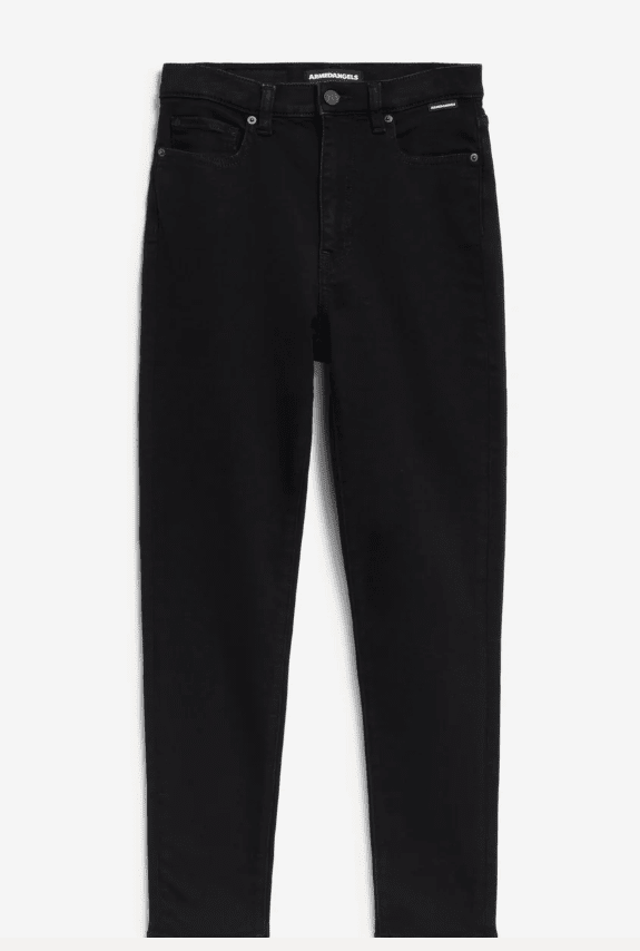 INGAA SKINNY GALLABUXUR RINSE BLACK - Ethic