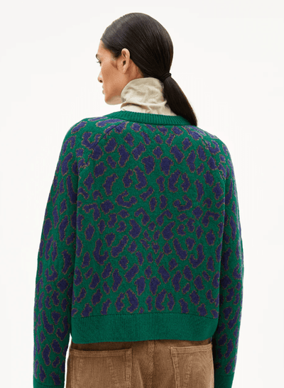 DILIRIAA REGLANA PEYSA LEOPAA EMERALD GREEN