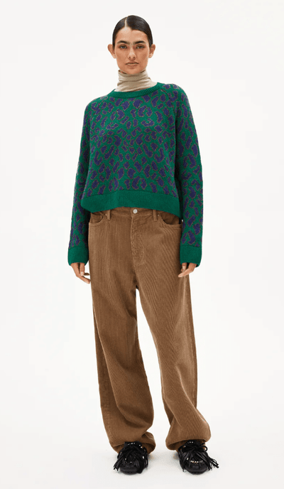 DILIRIAA REGLANA PEYSA LEOPAA EMERALD GREEN