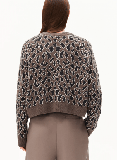 DILIRIAA REGLANA PEYSA LEOPAA WALNUT CREAM