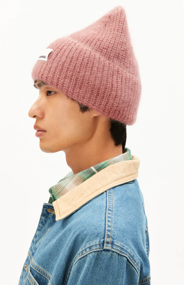 SNOWAA HÚFA MOHAIR & ULL LIGHT BERRY