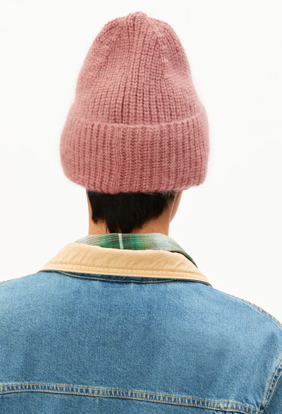 SNOWAA HÚFA MOHAIR & ULL LIGHT BERRY