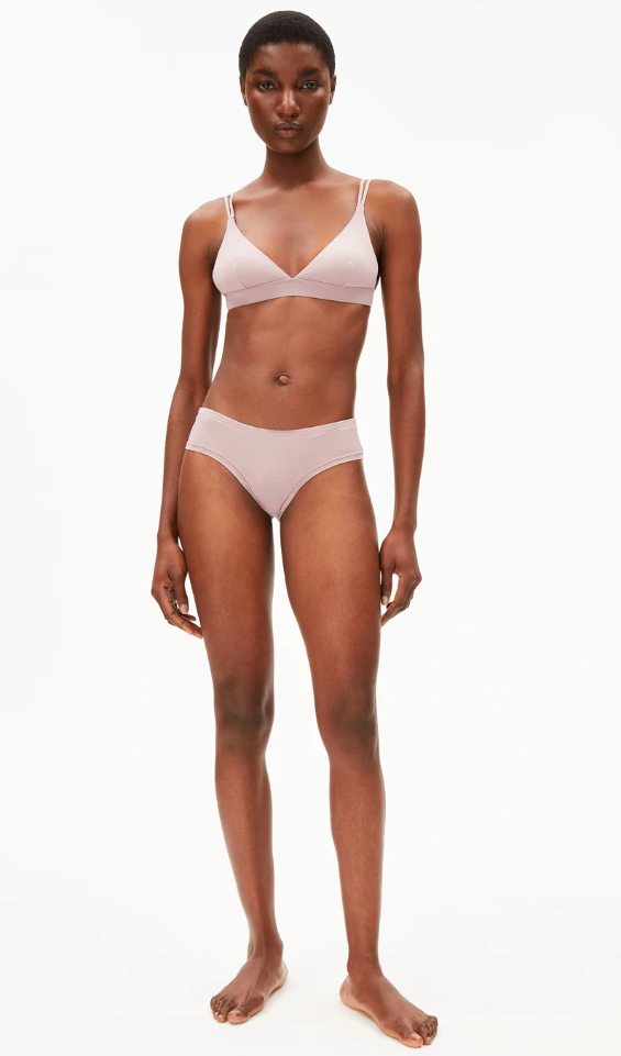 EIRAA HIPSTER NÆRBUXUR GREY  BLUSH ÚR TENCEL/MODAL