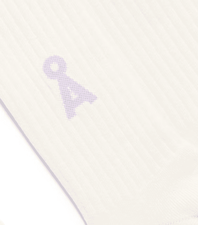 SAAMUS BOLD SOKKAR OATMILK LAVENDER LIGHT LÍFRÆN BÓMULL