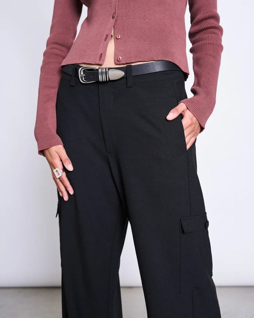 BIG WESTERN BELT ARIX SILVER