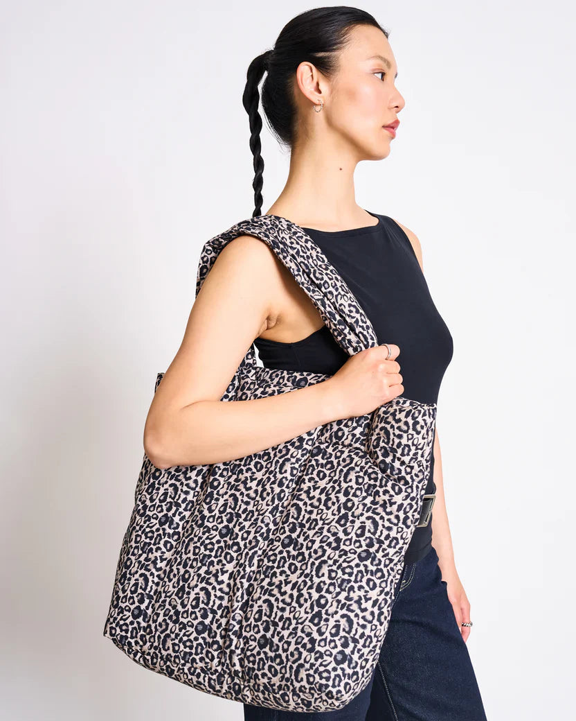 SMOL SHOPPER TASKA POPLIN LÍFRÆN BÓMULL LEO PRINT - Ethic