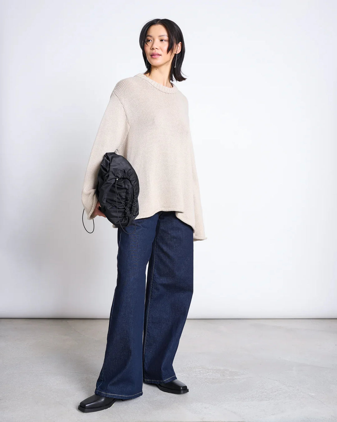 SONA HEAVY KNIT PEYSA LÍFRÆN BÓMULL IVORY - Ethic