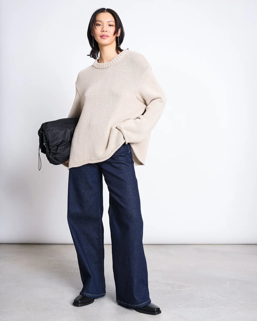 SONA HEAVY KNIT PEYSA LÍFRÆN BÓMULL IVORY - Ethic