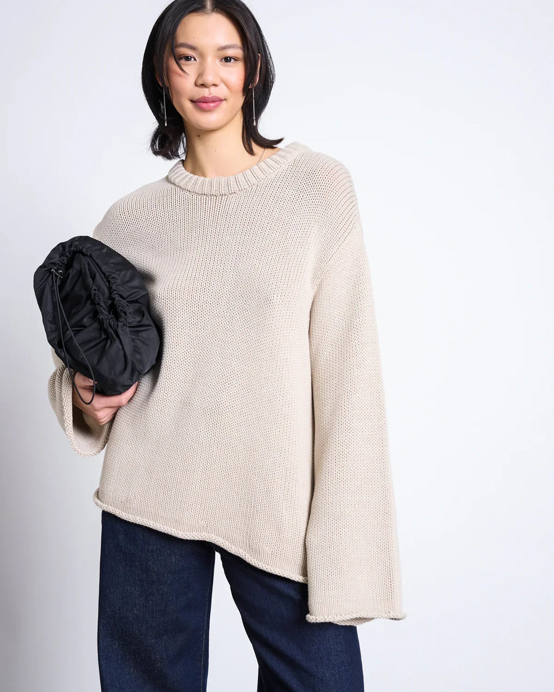 SONA HEAVY KNIT PEYSA LÍFRÆN BÓMULL IVORY - Ethic