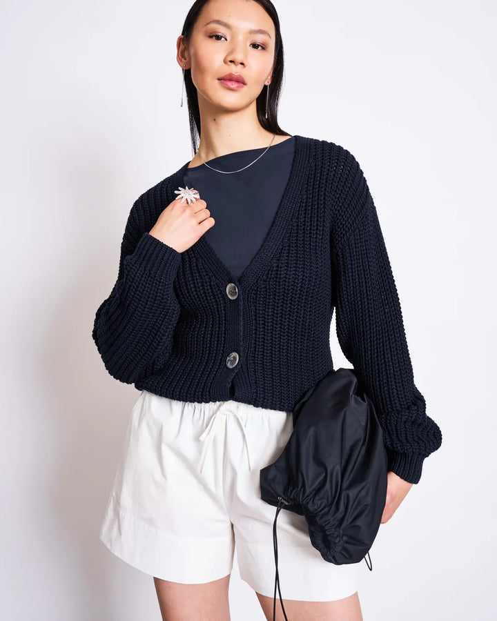 BOAT NECK TOP FELIS BOLUR NIGHTFAL - Ethic